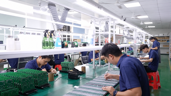 Shenzhen Jutai Comm Co., Ltd. fabrikant productielijn