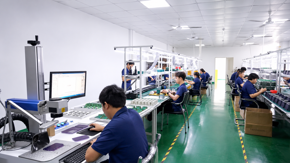 Shenzhen Jutai Comm Co., Ltd. fabrikant productielijn