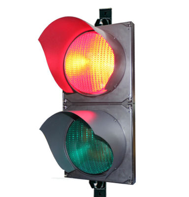 kopen JD312HF-C LED 2 licht verkeerssignaal voor voetgangers met een laag stroomverbruik online vervaardiging