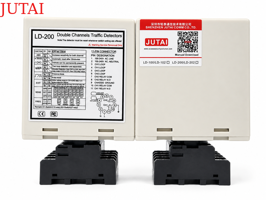 kopen Dual Channel Vehicle Loop Detector with 20–2000 μH Loop Inductance and Adjustable Frequency online vervaardiging