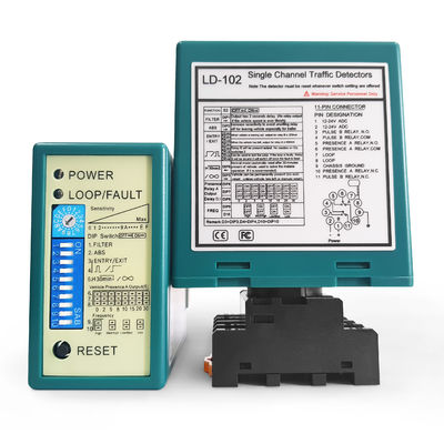 12-24 VADC Compact Inductive Loop Detector Fast Response voor voertuigtoegangscontrole