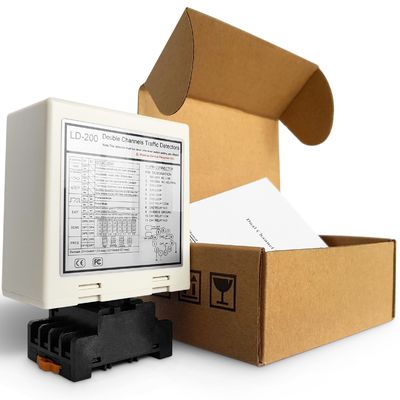 Dual Channel Loop Detector met automatische gevoeligheidstoename ASB Direction Detection High Sensitivity Bruto Gewicht 300 g