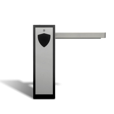 Intelligente DC-motor slagboom met zachte start/stop en voertuigveiligheidsbescherming